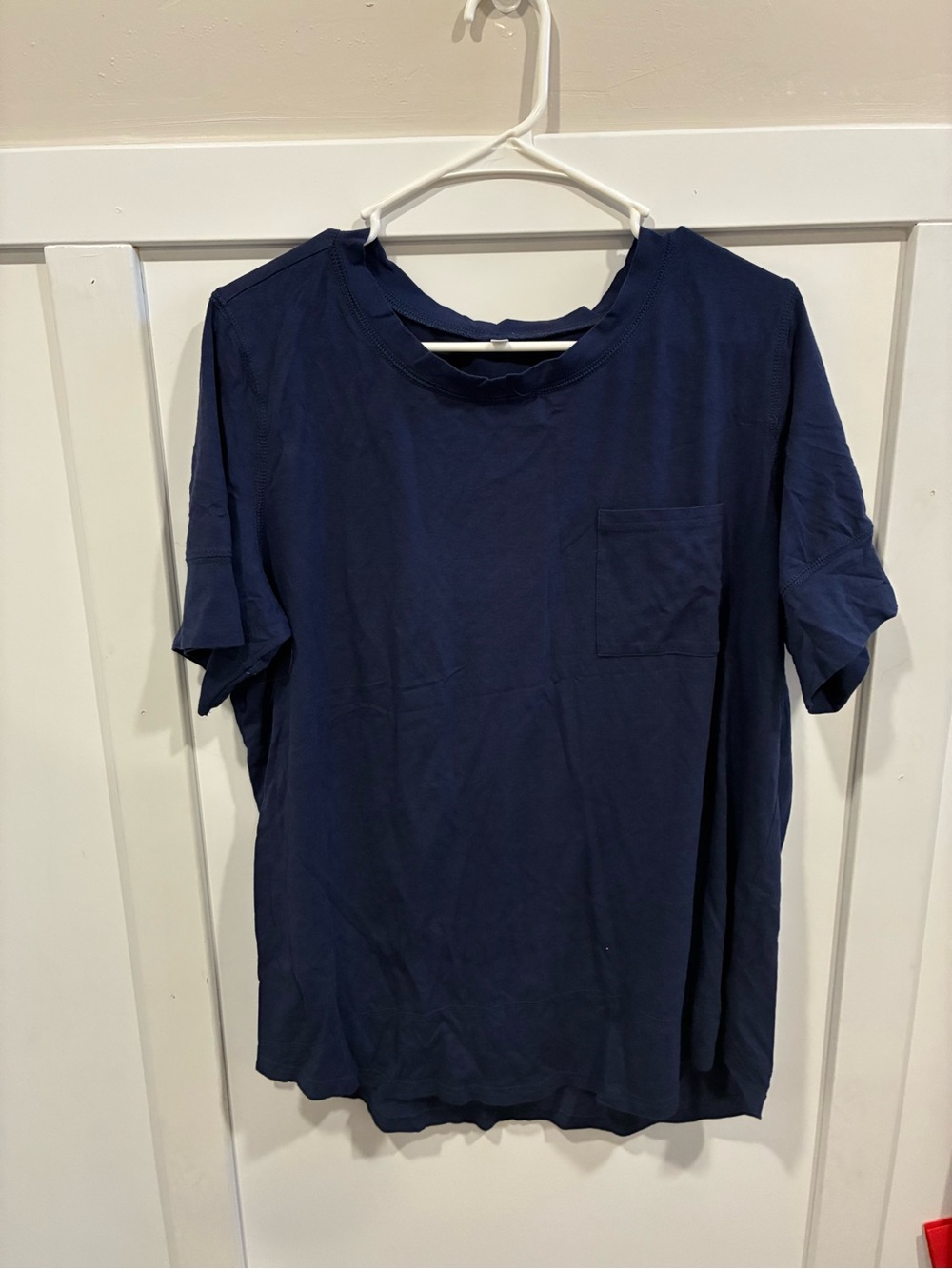 Women’s Navy Pocket T-Shirt